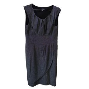 Voir Voir Dark Gray Short Sleeve Dress